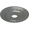 Ekena Millwork Dublin Ceiling Medallion (Fits Canopies up to 5 1/8"), 17 7/8"OD x 3 5/8"ID x 1 1/4"P, Silver CM17DUSLS - alternate 3